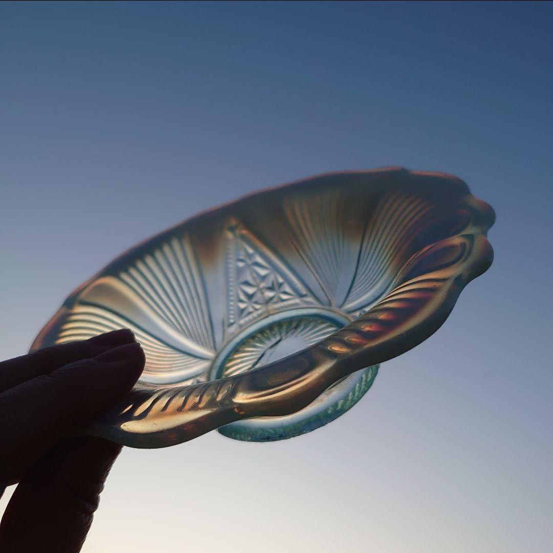 【ご成約】花縁乳白 プレスガラス 和ガラス 氷コップ と骨董の器 おまとめ