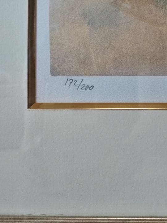 ウィルム・ヘンラート「友情」 リトグラフ - メルカリ