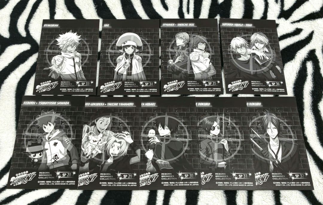 家庭教師ヒットマンREBORN! ブロマイドコレクション 9種セット(SP)