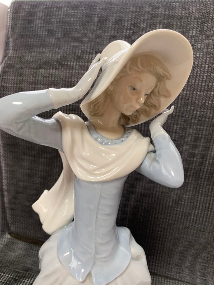 美品 LLADRO リヤドロ 「春のそよ風」SPRING BREEZE