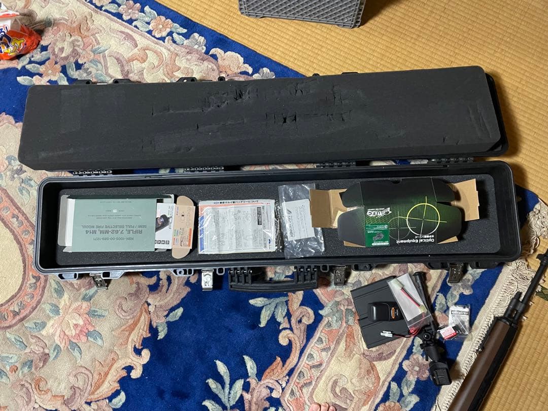 東京マルイ　電動ガン　U.S.RIFLE 7.62-MM M14 セット