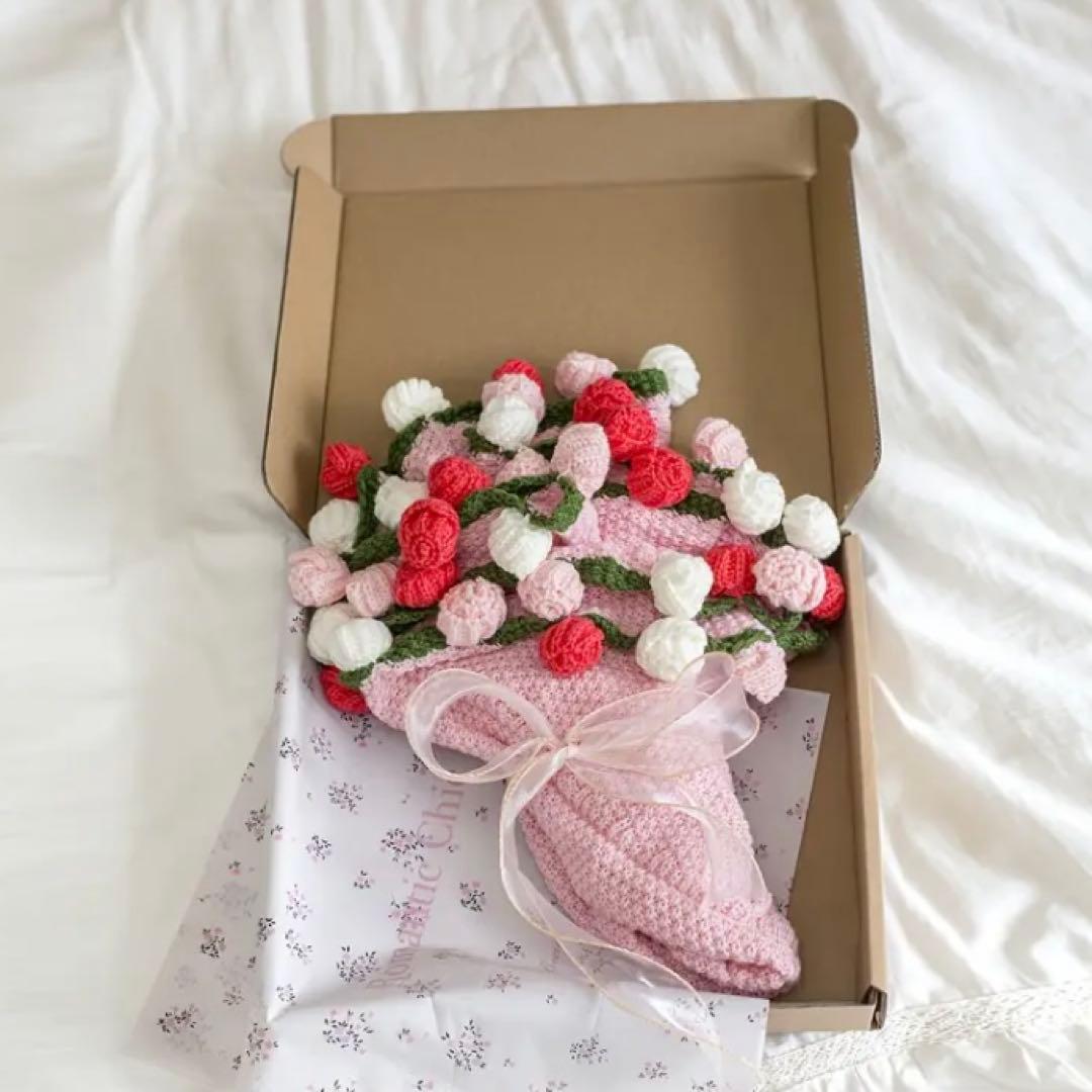 花束 ブランケット ブーケ ブランケット ひざ掛け 約80cm