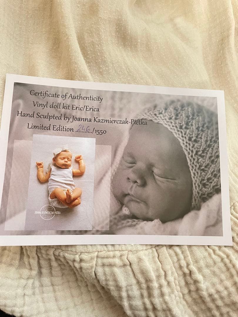 リボーンドール★Erica★246/1550限定 正規品、証明書付き