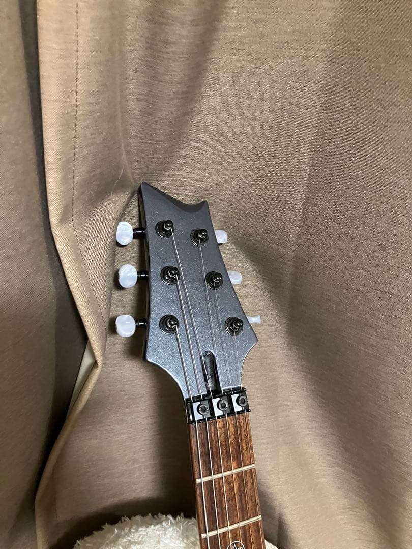SGスタイル エレキギター メタリックグレー ジャンク - メルカリ