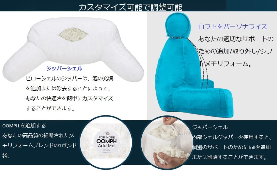 ✨ ロデオブルーHusband Pillow XXL プレミアム低反発