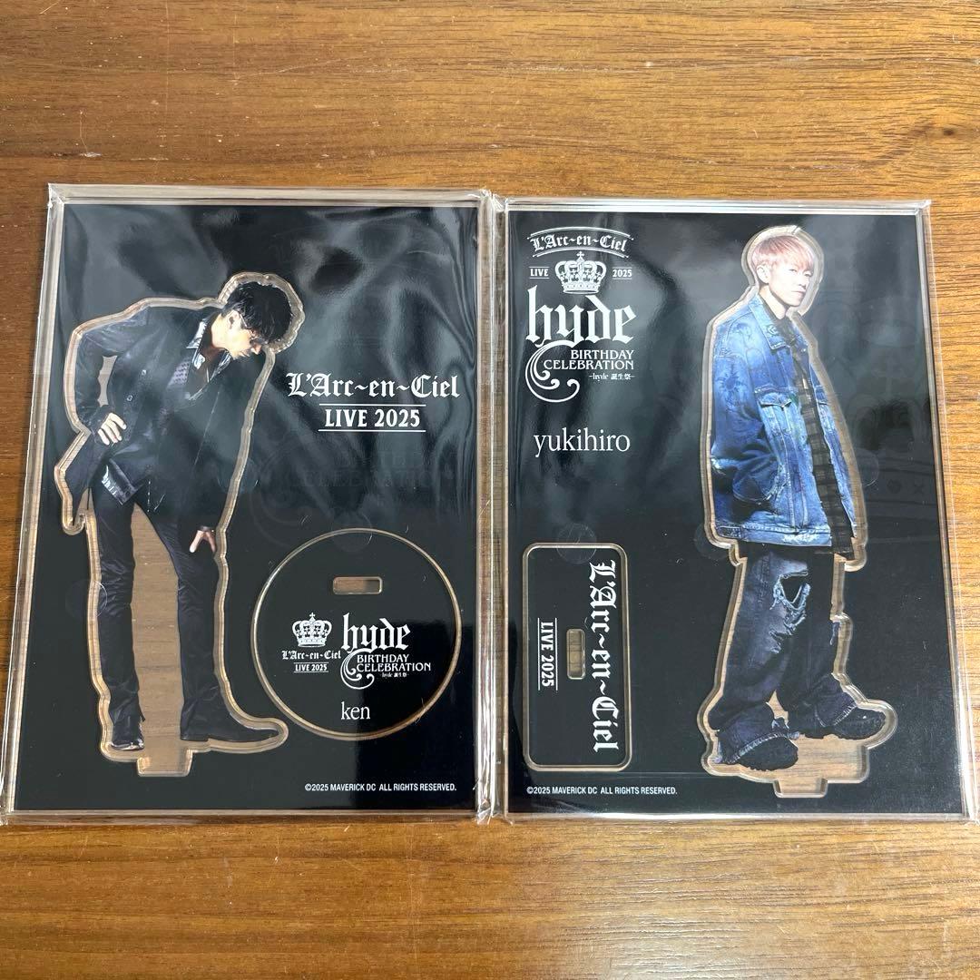 L'Arc〜en〜Ciel hyde 誕生祭 アクスタ 9個セット 未使用 - メルカリ