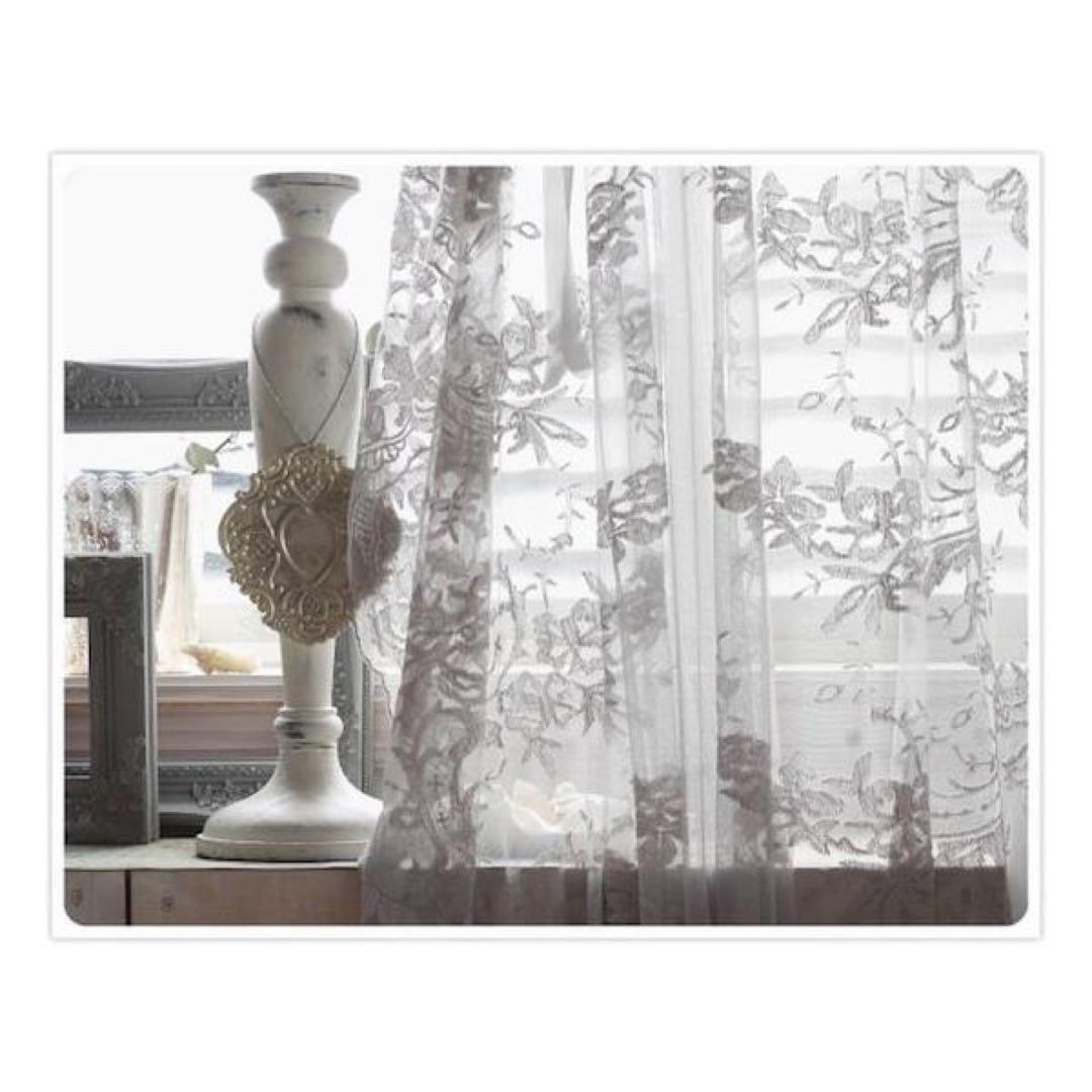 LENE BJERRE DENMARK リボン レース カーテン アンティーク