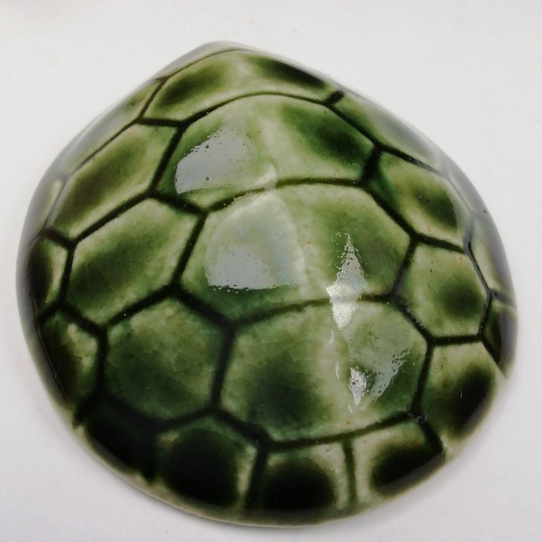 T899 香合 『織部 亀』『松本鉄山 作』 共箱 茶道具 - メルカリ