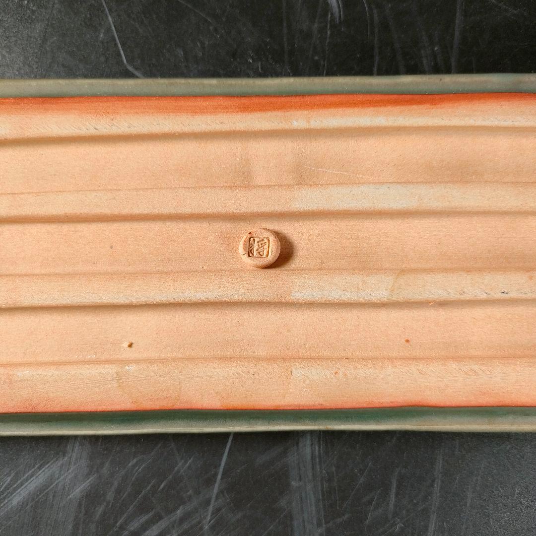 C28-1/木村将人/長角皿6客/飾皿/盛皿/菓子皿/和食器/懐石料理/懐石道具