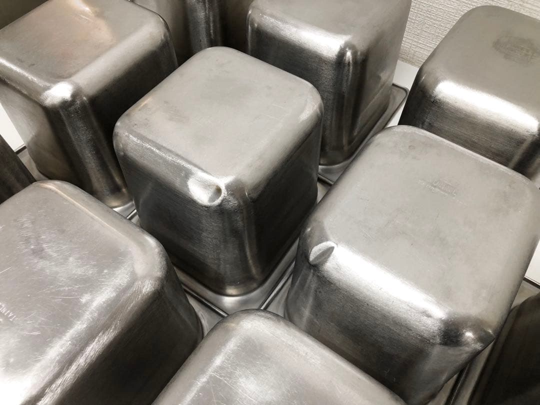 SUNNEX ステンレスホテルパン1/6 176×162×150 10点セット - メルカリ