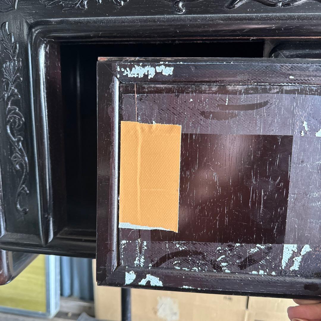 飾り棚 茶棚 棚 美術棚 唐木