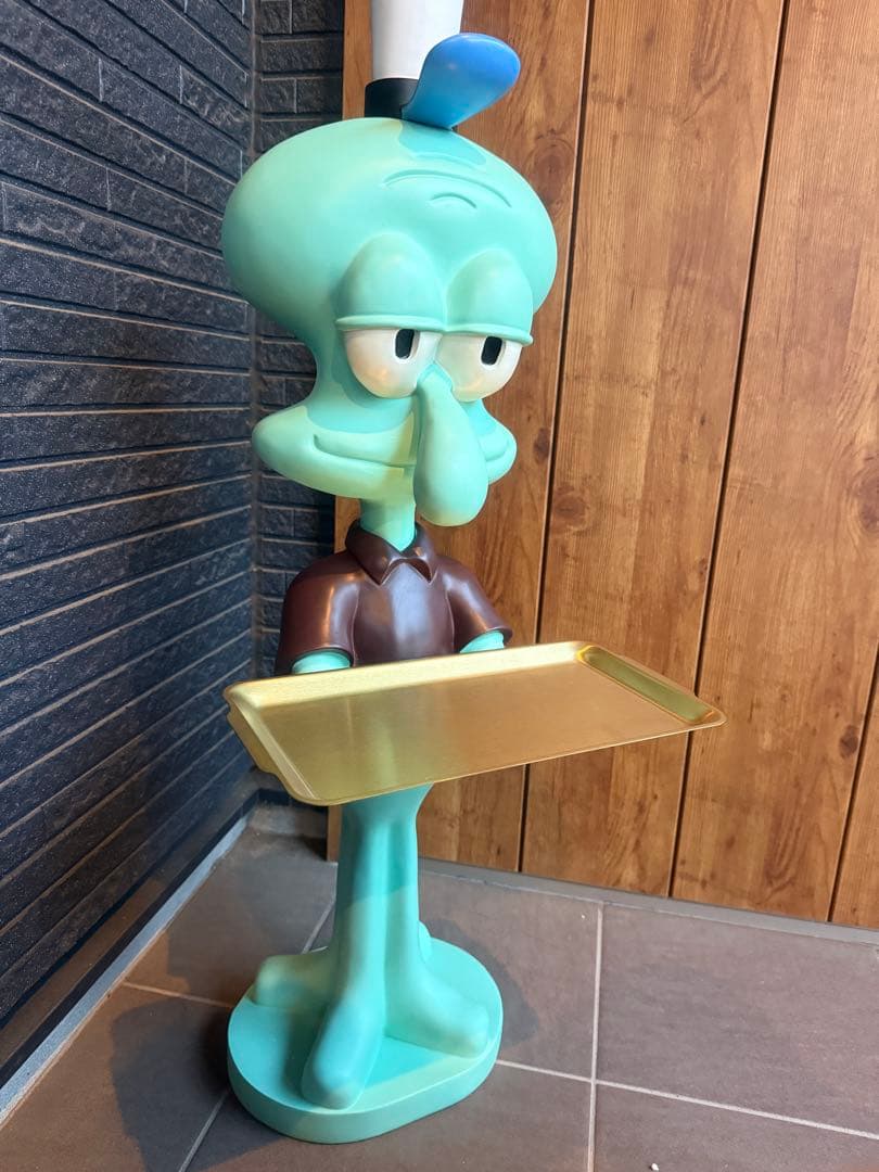 スポンジボブ　イカルゴ　置き物　オブジェ　★24時間以内発送★ ★最終値下げ★