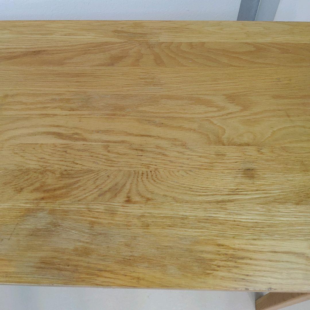 無印良品 良品計画 天然木 デスク 机 フック 引出し付 匿名配送 送料無料