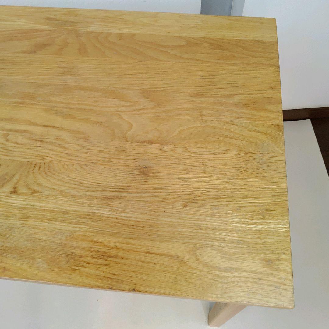 無印良品 良品計画 天然木 デスク 机 フック 引出し付 匿名配送 送料無料