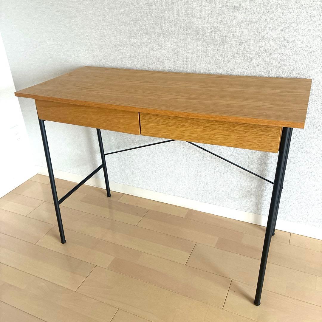 デスク anthem ナチュラル 幅100x奥行45x高さ72cm