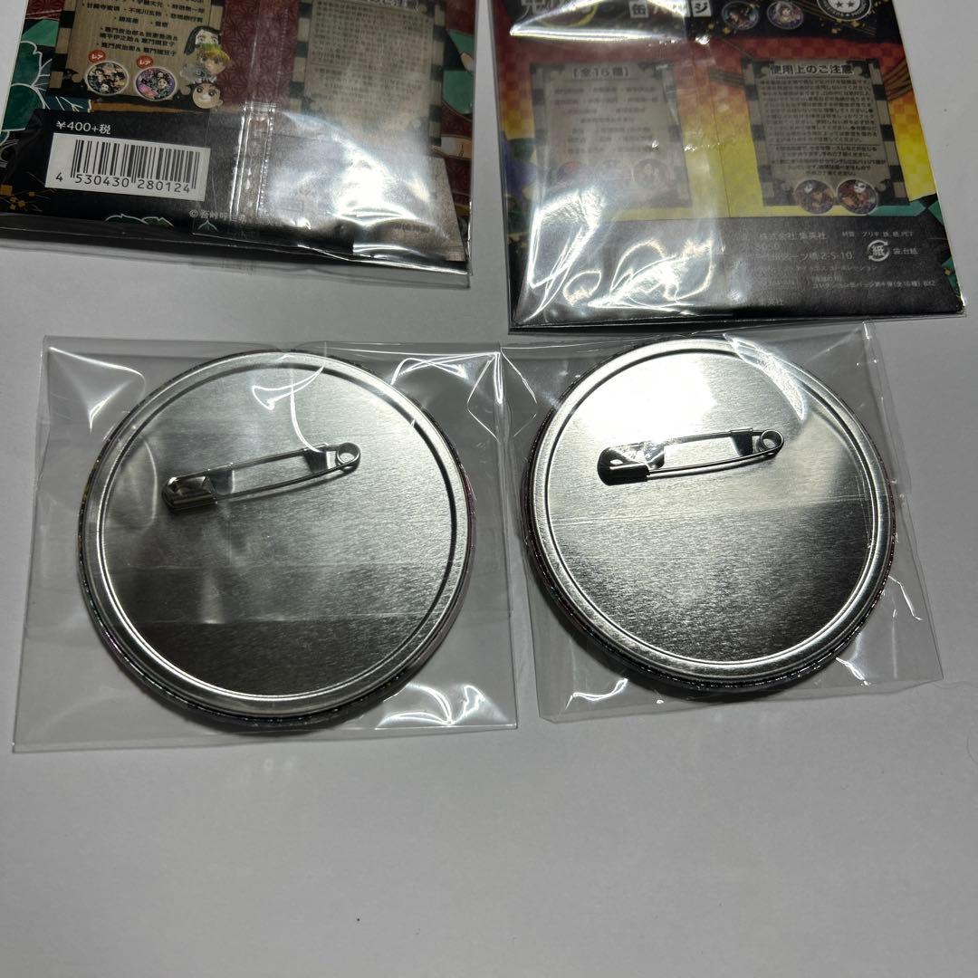 鬼滅の刃 コレクション缶バッジ 童磨 無限城 上弦の鬼 ジャンプ