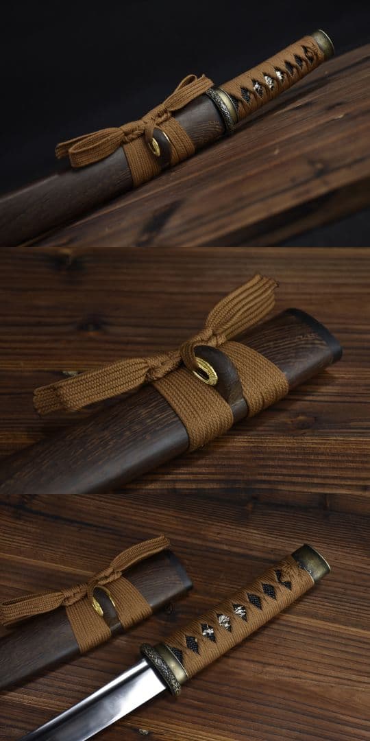 菊一文脇差短刀 日本刀 模造刀 模擬刀 武蔵 肋差 刀装具 - メルカリ