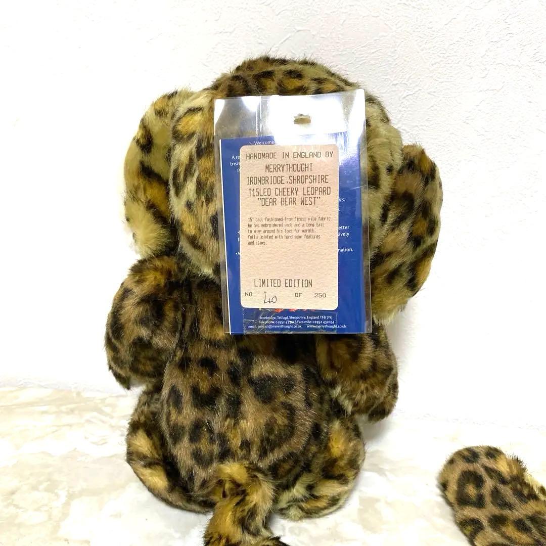 250体限定品 レア 美品 メリーソート 豹柄チーキー 37cm タグ付き