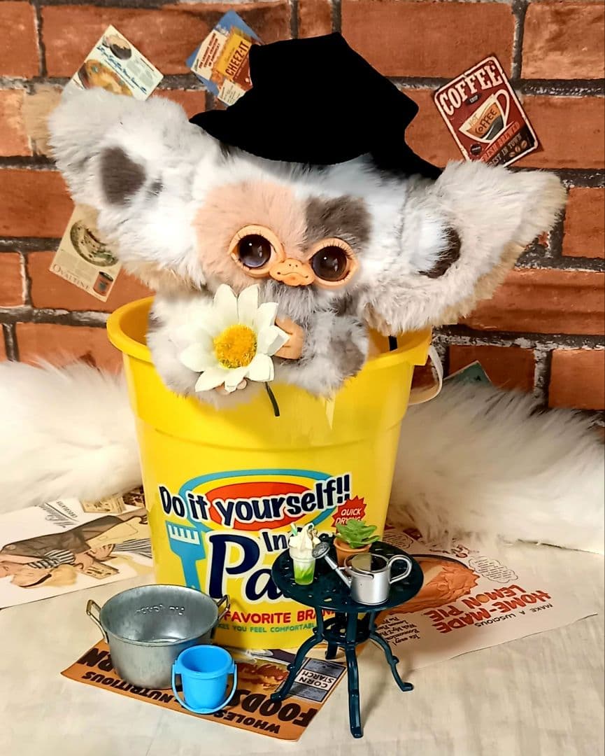 ハンドメイド・Big可動エンジェルベビちゃんのお人形・アートドール・ぬいぐるみ