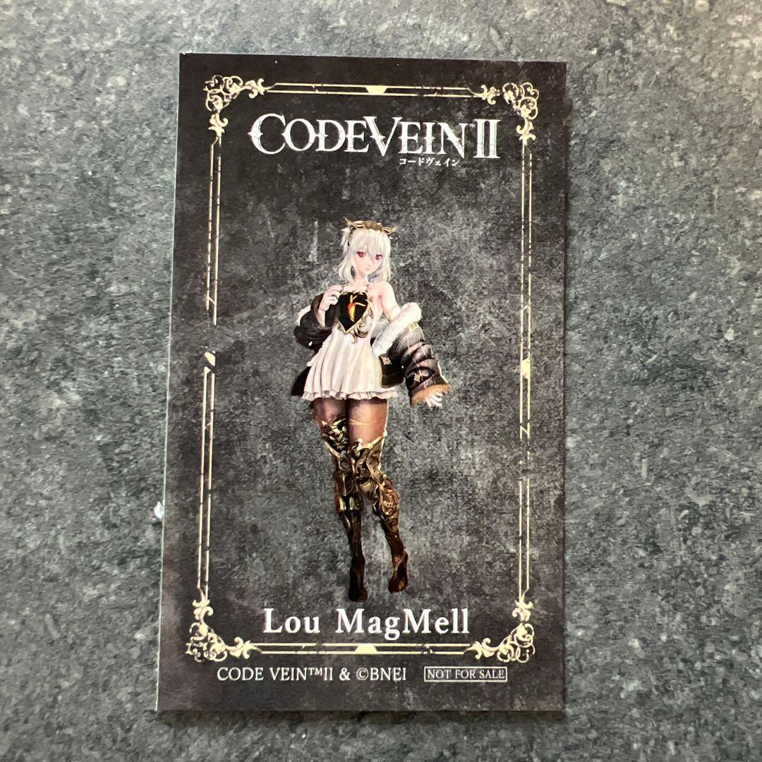 新品未使用】コードヴェインII ルゥ マグメル ステッカー TGS2025