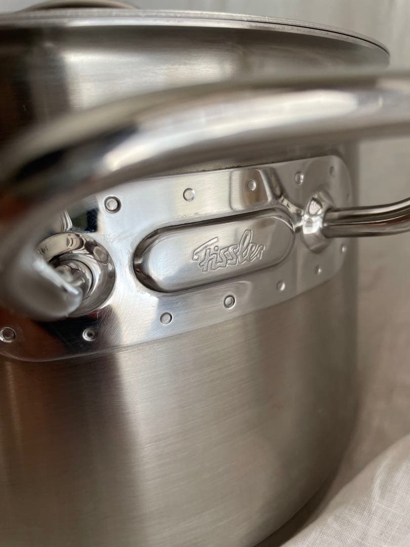 Fissler ステンレス両手鍋24cmプラコレクション蓋付き