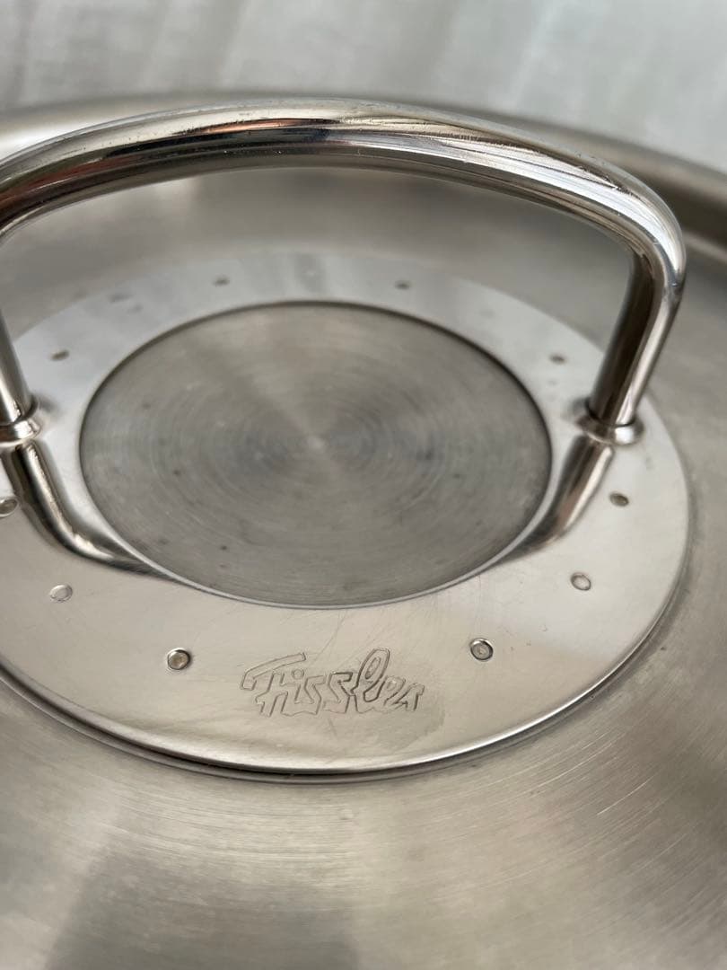 Fissler ステンレス両手鍋24cmプラコレクション蓋付き