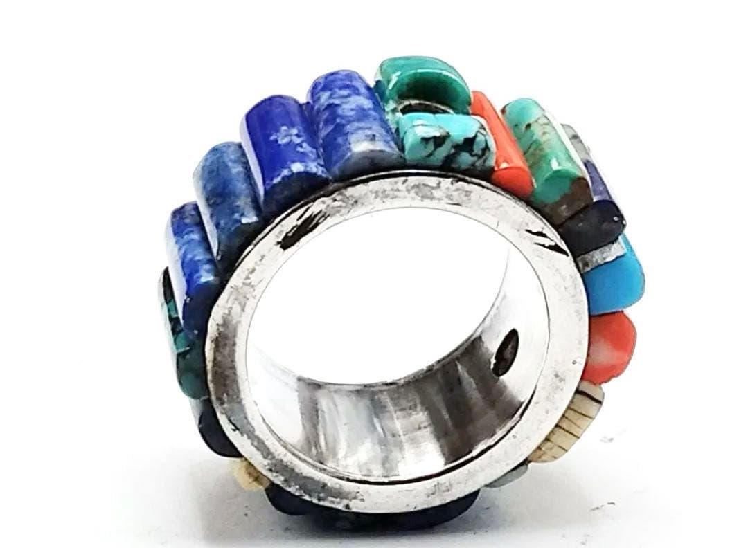 インディアン　ジュエリー　シルバー　リング　併用　ペンダントトップ