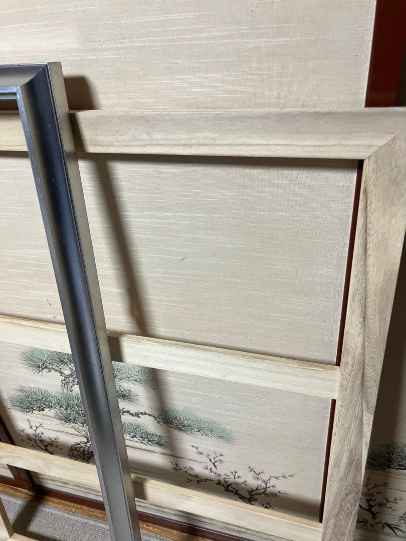 油絵、アクリル画用木枠とアルミ額50号Fサイズ2点中古品です。 - メルカリ