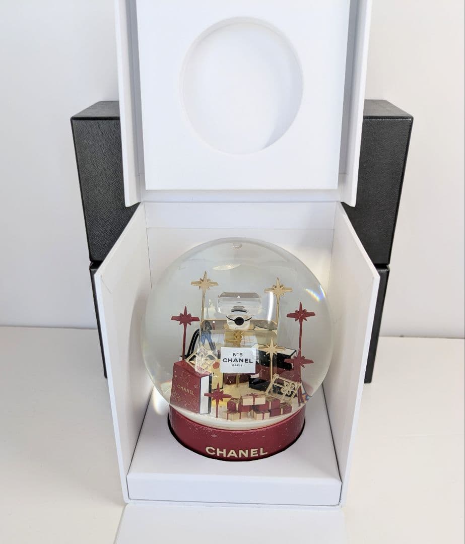 【美品】CHANEL シャネル 2022クリスマス　№５　スノードーム