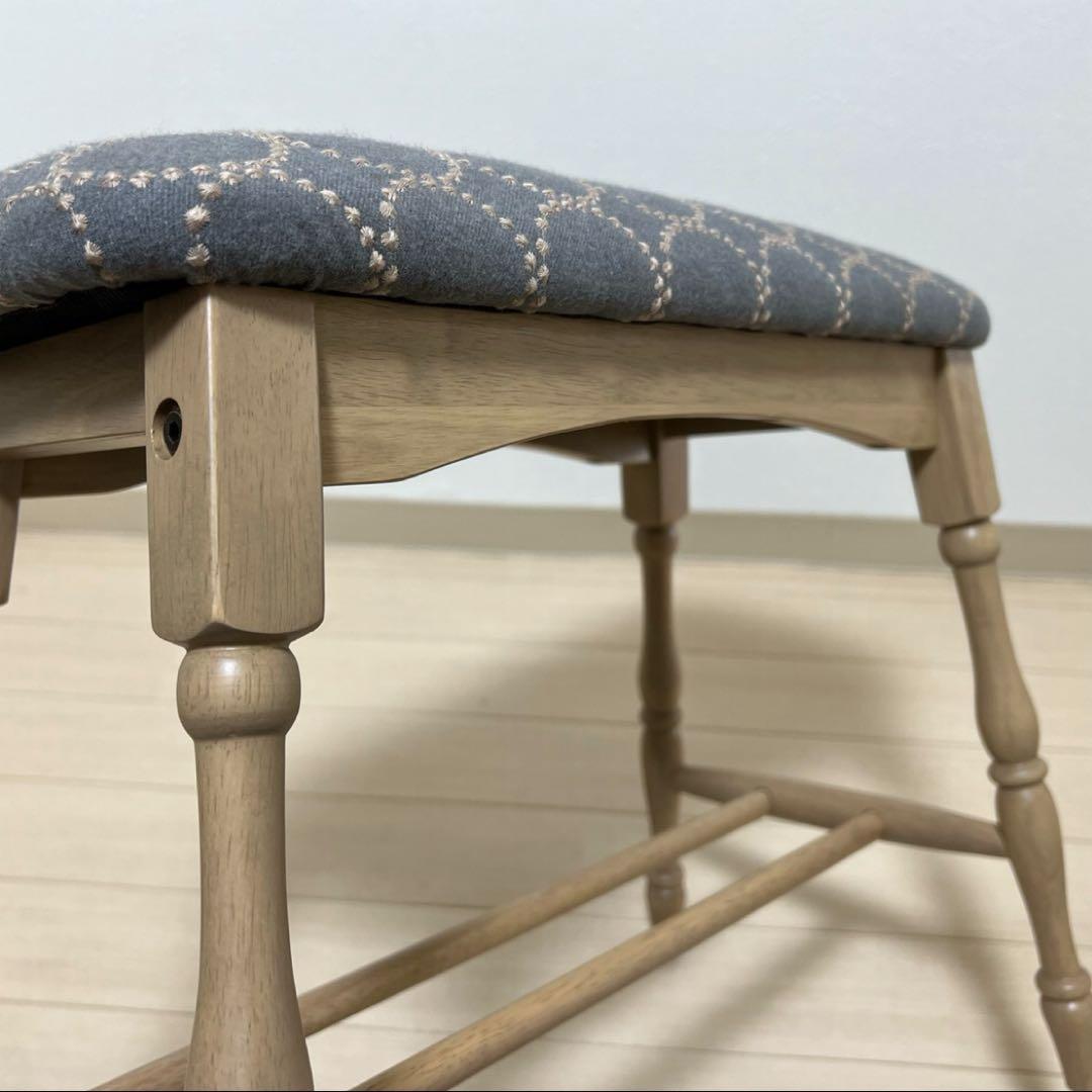 ミナペルホネン スツール タンバリン スリム 【グレー/ブルー】 椅子 ベンチ