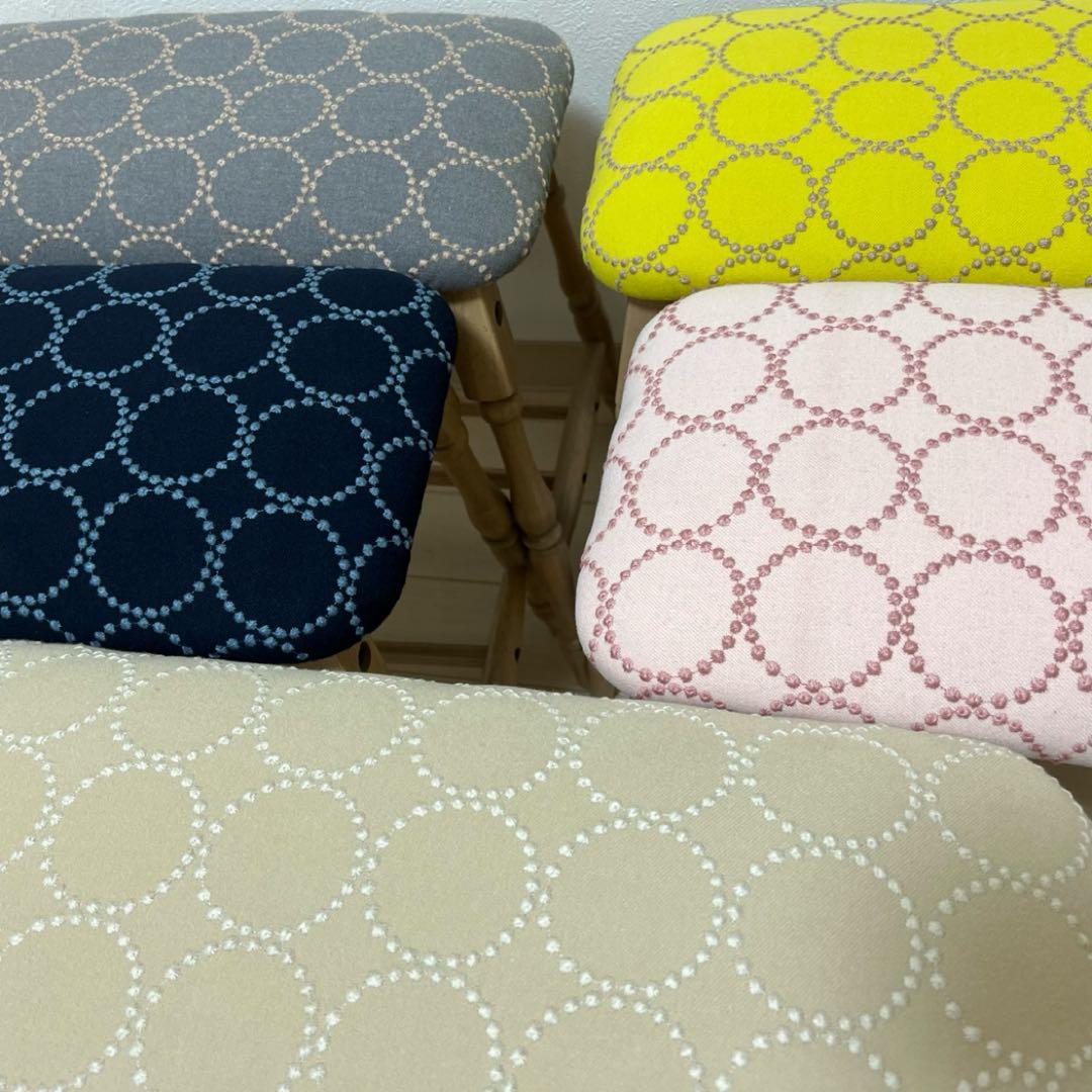 ミナペルホネン スツール タンバリン スリム 【グレー/ブルー】 椅子 ベンチ