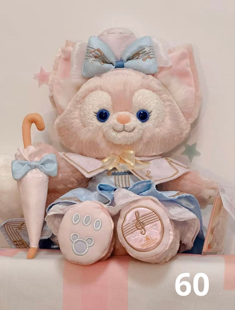 専用　激カワ❗️上海ディズニー　リズム　リーナベルぬいぐるみss2407