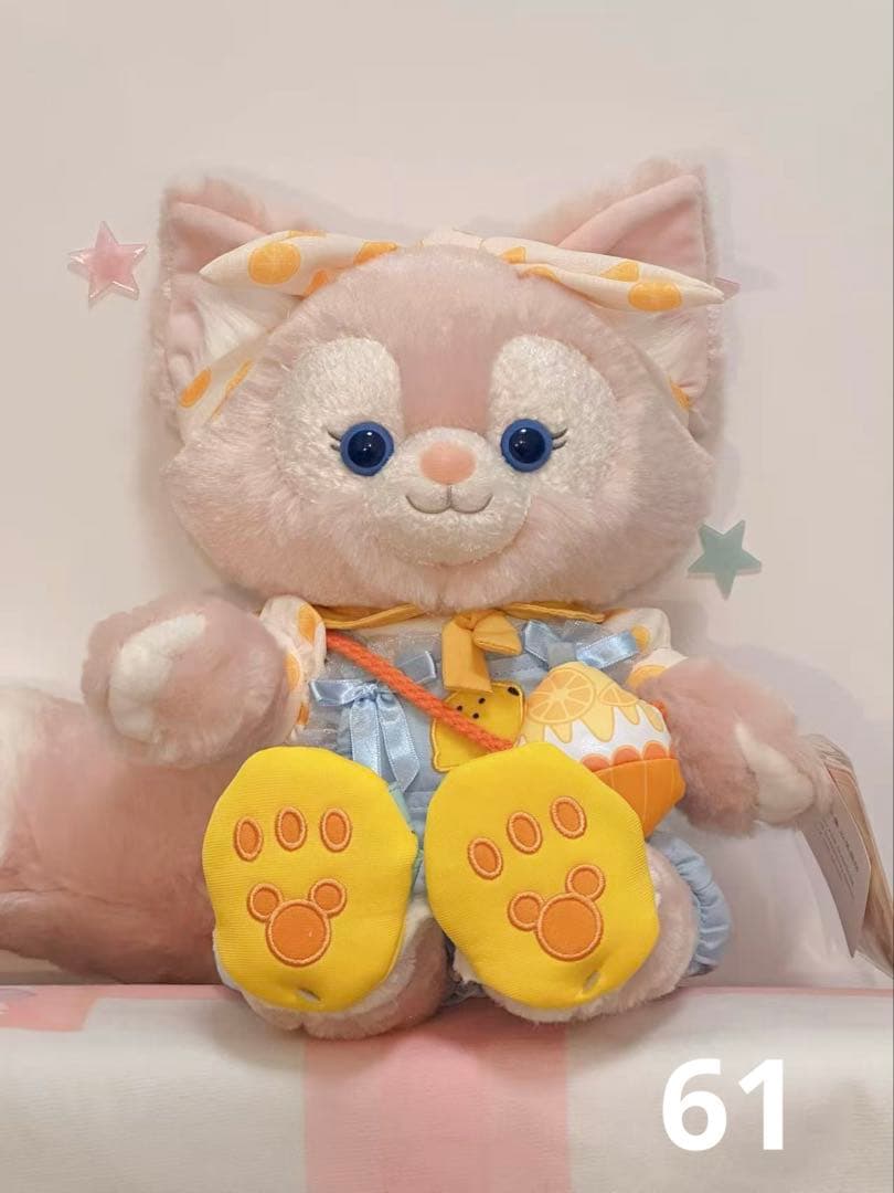 専用　激カワ❗️上海ディズニー　リズム　リーナベルぬいぐるみss2407