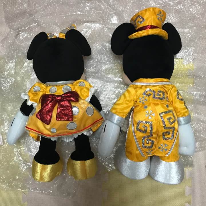 ディズニー 30周年 ぬいぐるみ ミッキー ミニー スタンディングドール