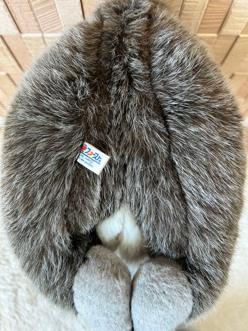 ファースト社 アライグマ ぬいぐるみ（ヒゲなし）