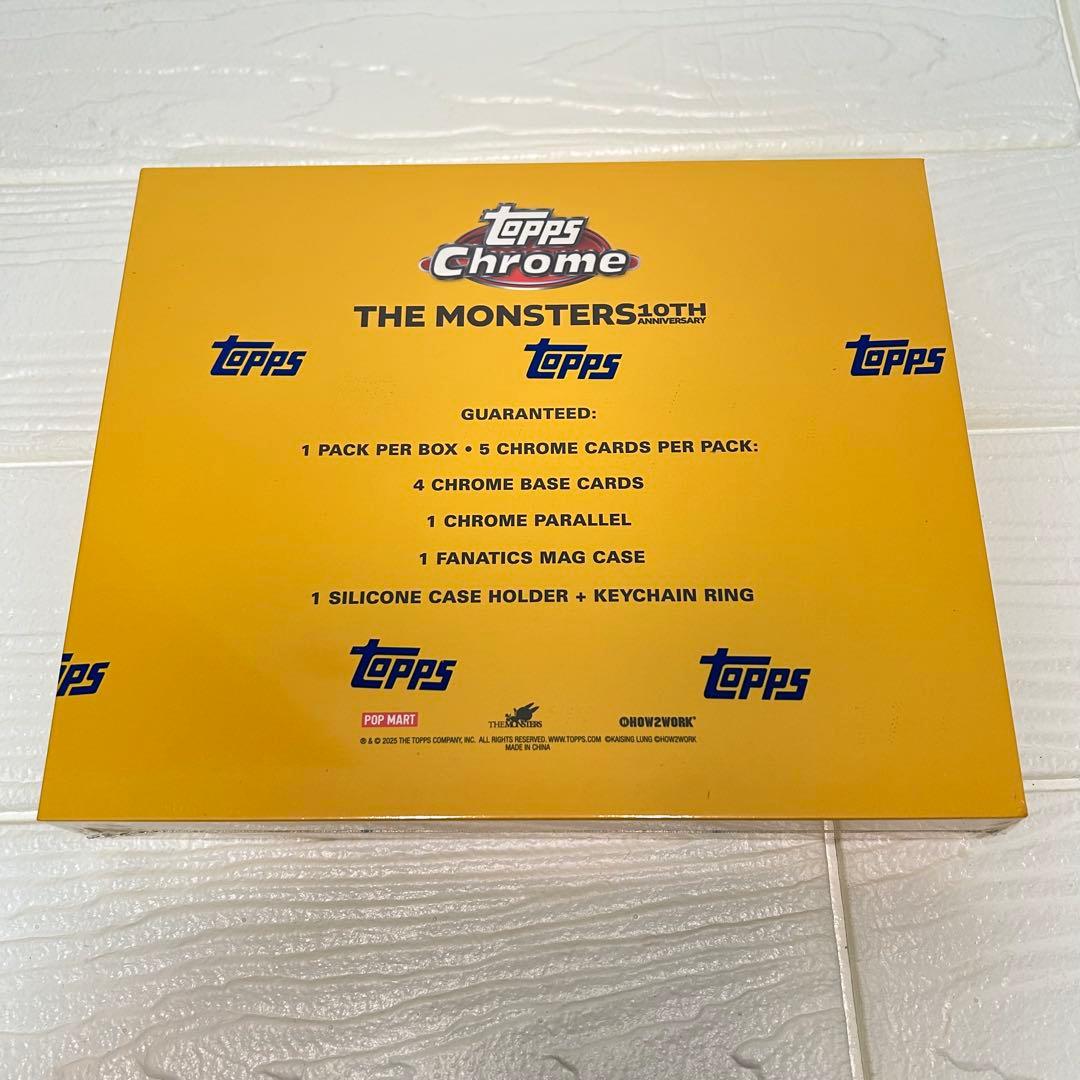 新品未開封】Topps Chrome 10周年記念ボックス ラブブ 1BOX - メルカリ