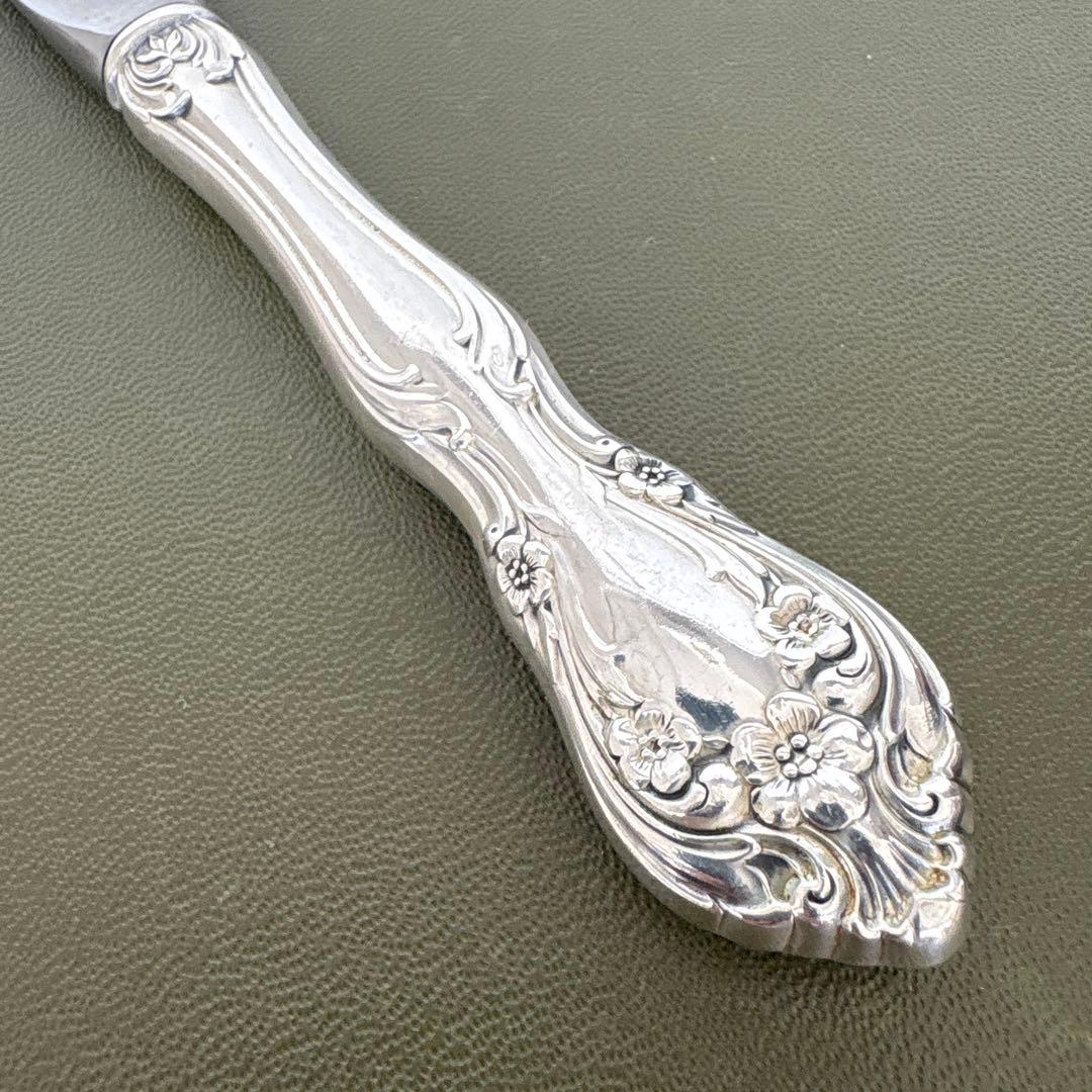 ビンテージ　ALVIN STERLING ナイフ　Chateau Rose 純銀