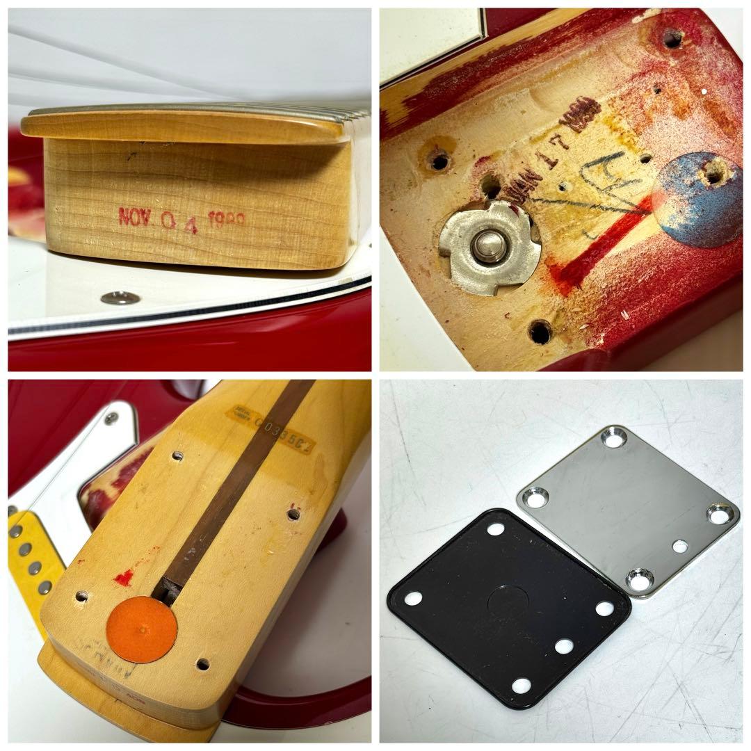 希少Gシリアル】Fender Japan ST57 ストラト フジゲン期 赤 - メルカリ