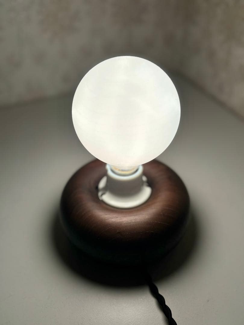 木製 ランプ record 齋藤勝弘 オブジェクトランプ