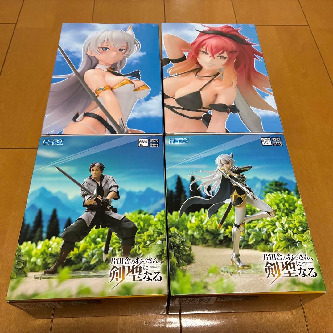 片田舎のおっさん、剣聖になる フィギュア 4体セット - メルカリ