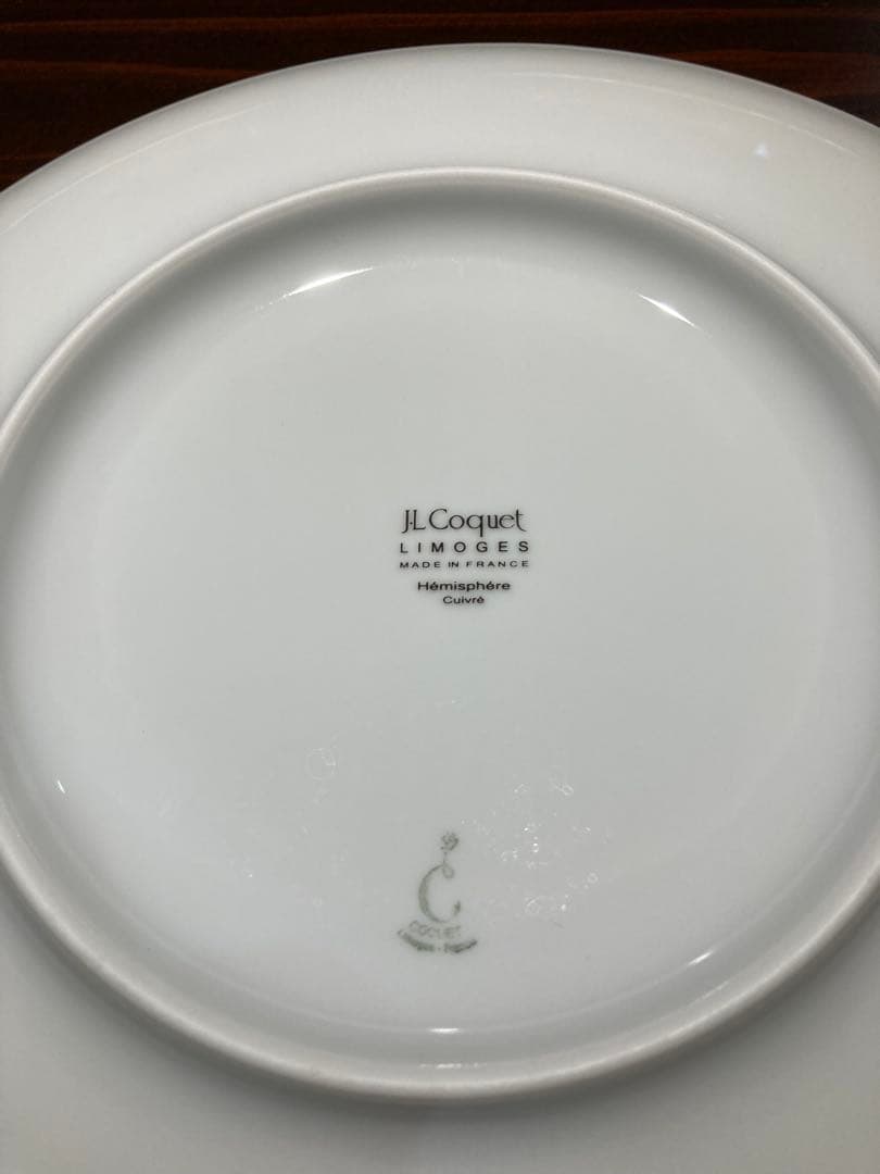 リモージュ　J.L Coquet 32cmディナープレート