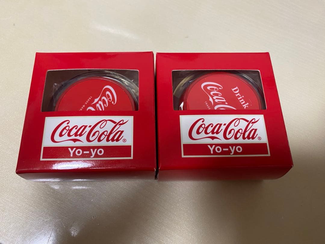 完全未開封】コカ・コーラ ヨーヨー 2個セット Coca-Cola レトロ