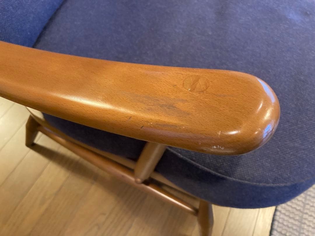 【ercol】アーコール ３シーター ソファ ビンテージ 張替済 美品 稀少
