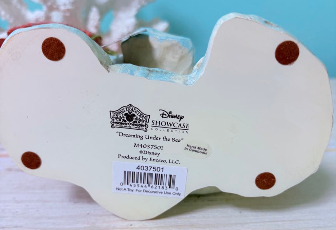 アリエルフランダーとセバスチャン海の下で夢見てる 25周年記念置物