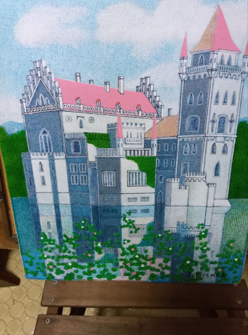 福山清隆の直筆油彩画です写真14枚です