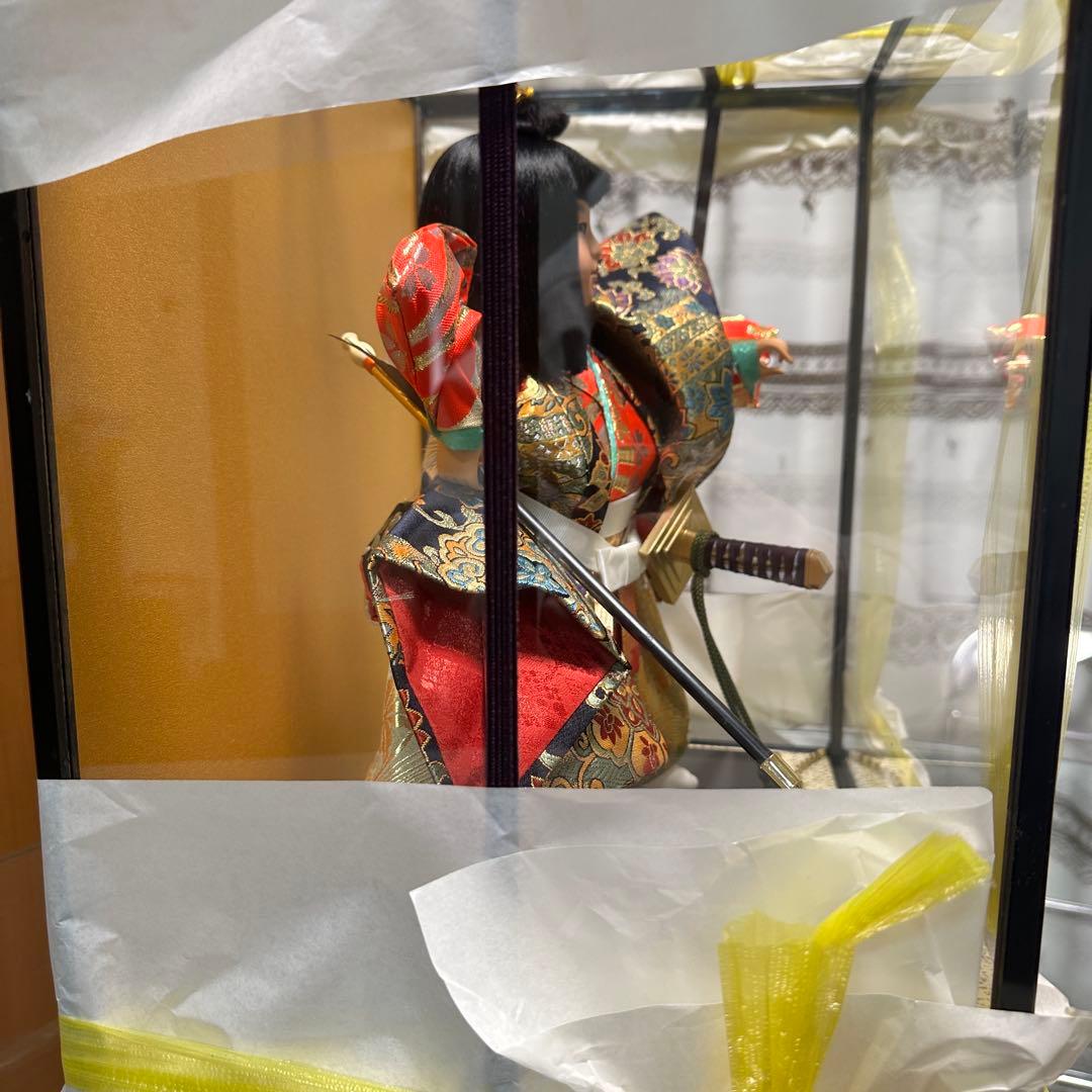 新品未使用 五月人形 東宮作 大将