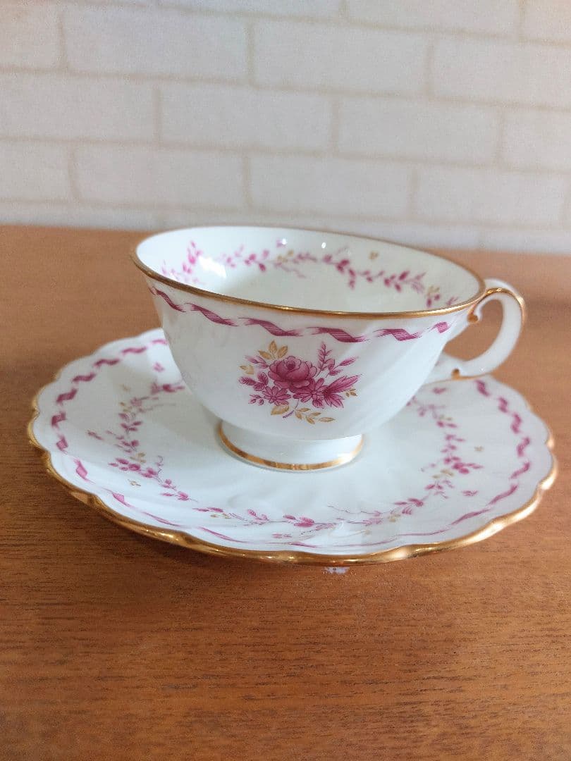 Noritake ノリタケ スタジオコレクション ティーセット 美品 花柄 金彩