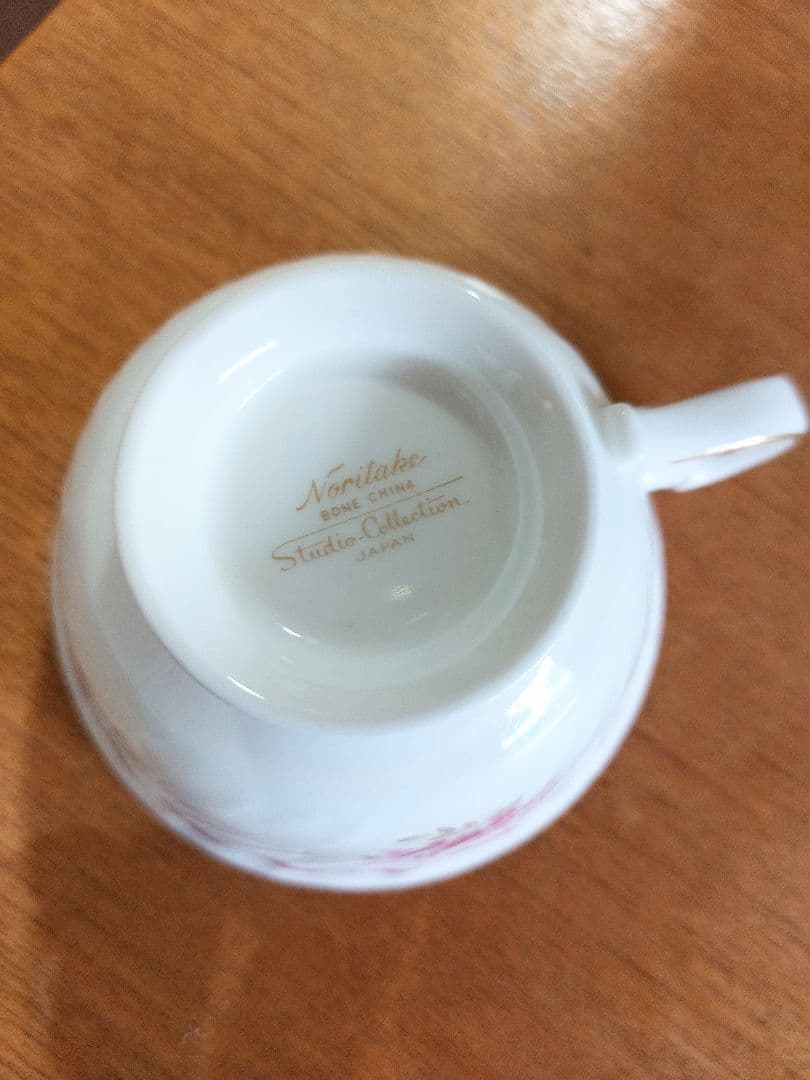 Noritake ノリタケ スタジオコレクション ティーセット 美品 花柄 金彩