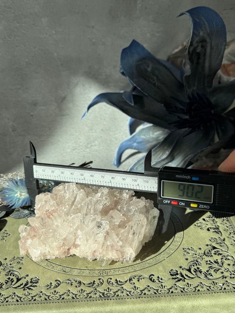 美しすぎる　ピンクレムリアンクラスター　コロンビア　ピンク　レムリアン