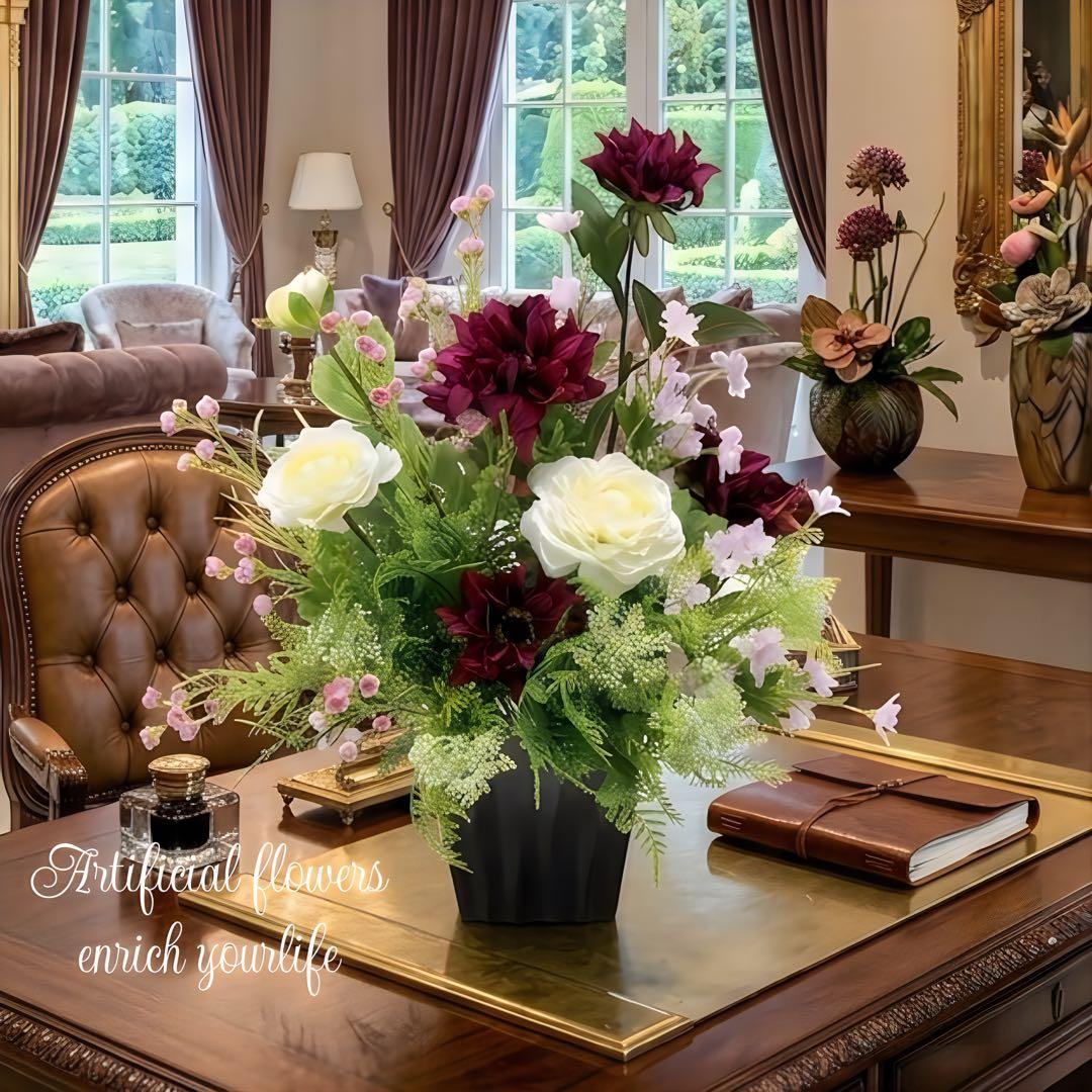 光触媒　人工観葉植物　ウォールグリーン　フェイクグリーン　ツートンワイン